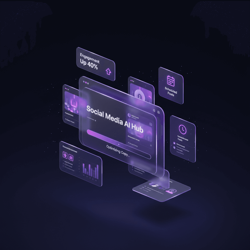 Dashboard de Mídias Sociais com IA